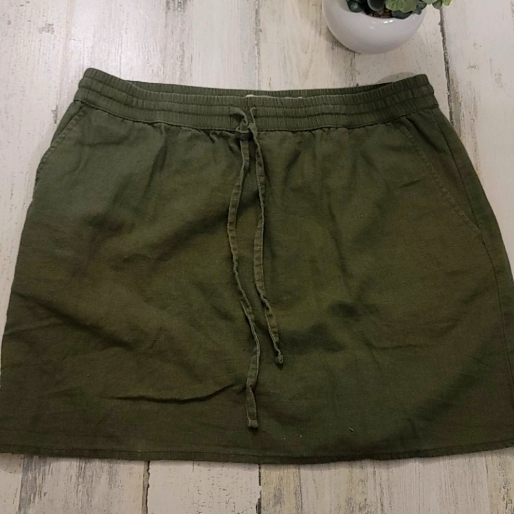 Forever 21 Army mini skirt